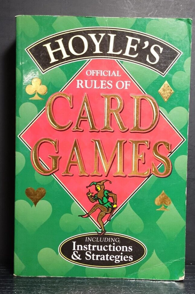 Hoyle’s Official Rules of Card Games Paperback 576 Pages Illustrated Guide
