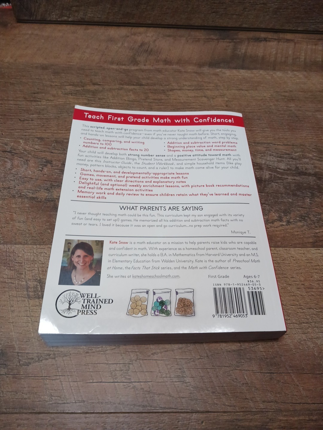 First Grade Math with Confidence Instructor Guide Well-Trained Mind Press