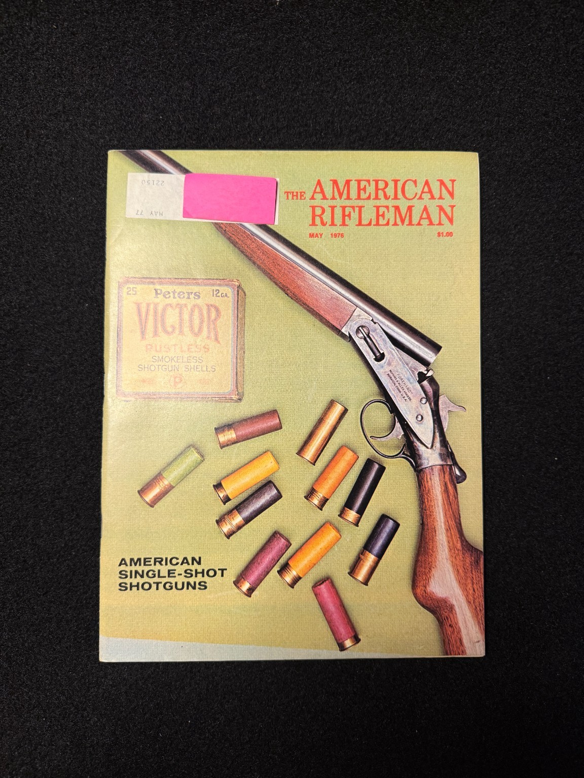 American Rifleman Magazine May 1976 NRA Firearms Shotguns Winchester Hunting