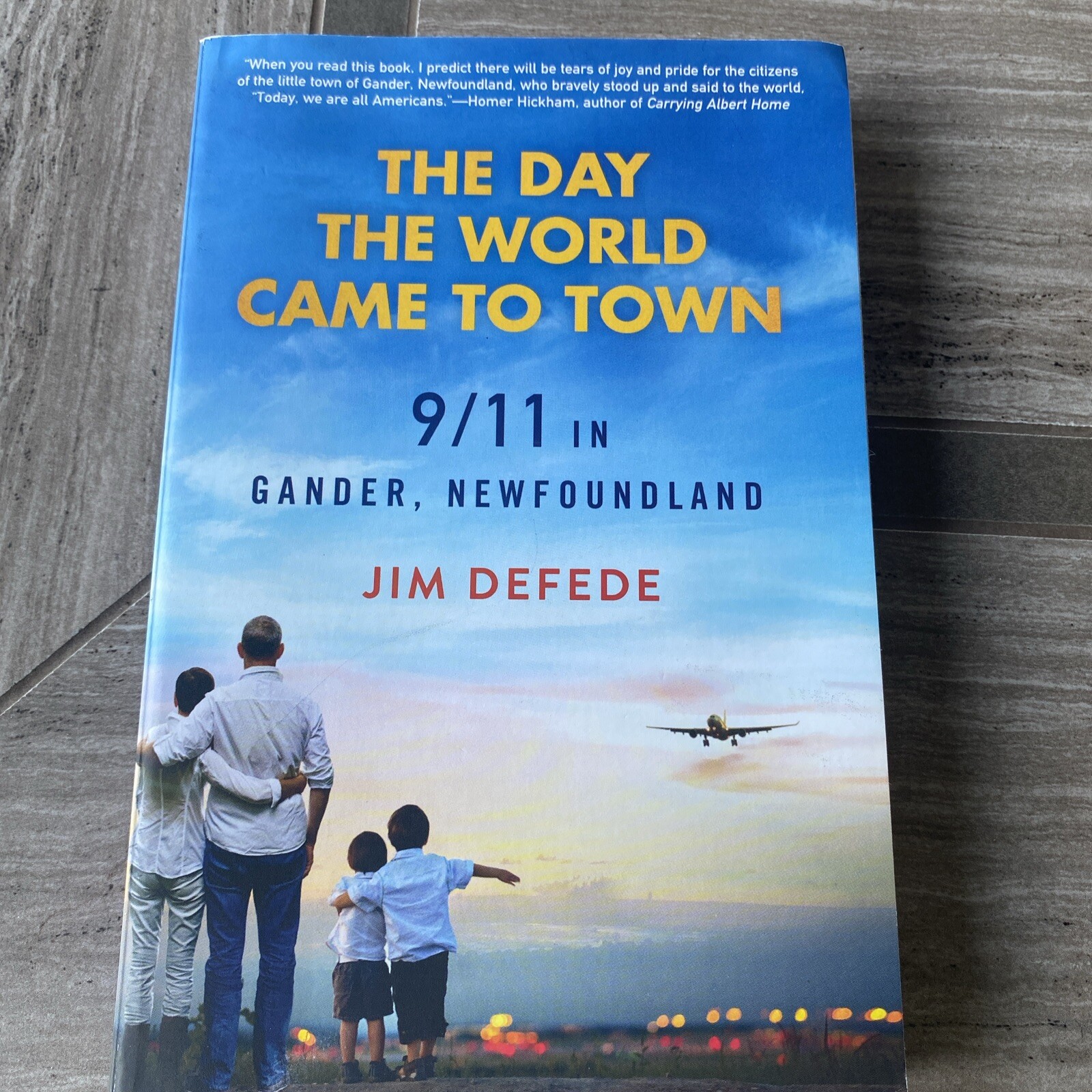 9/11 Day the World Came to Town in Gander, Newfoundland by Jim Defede B163