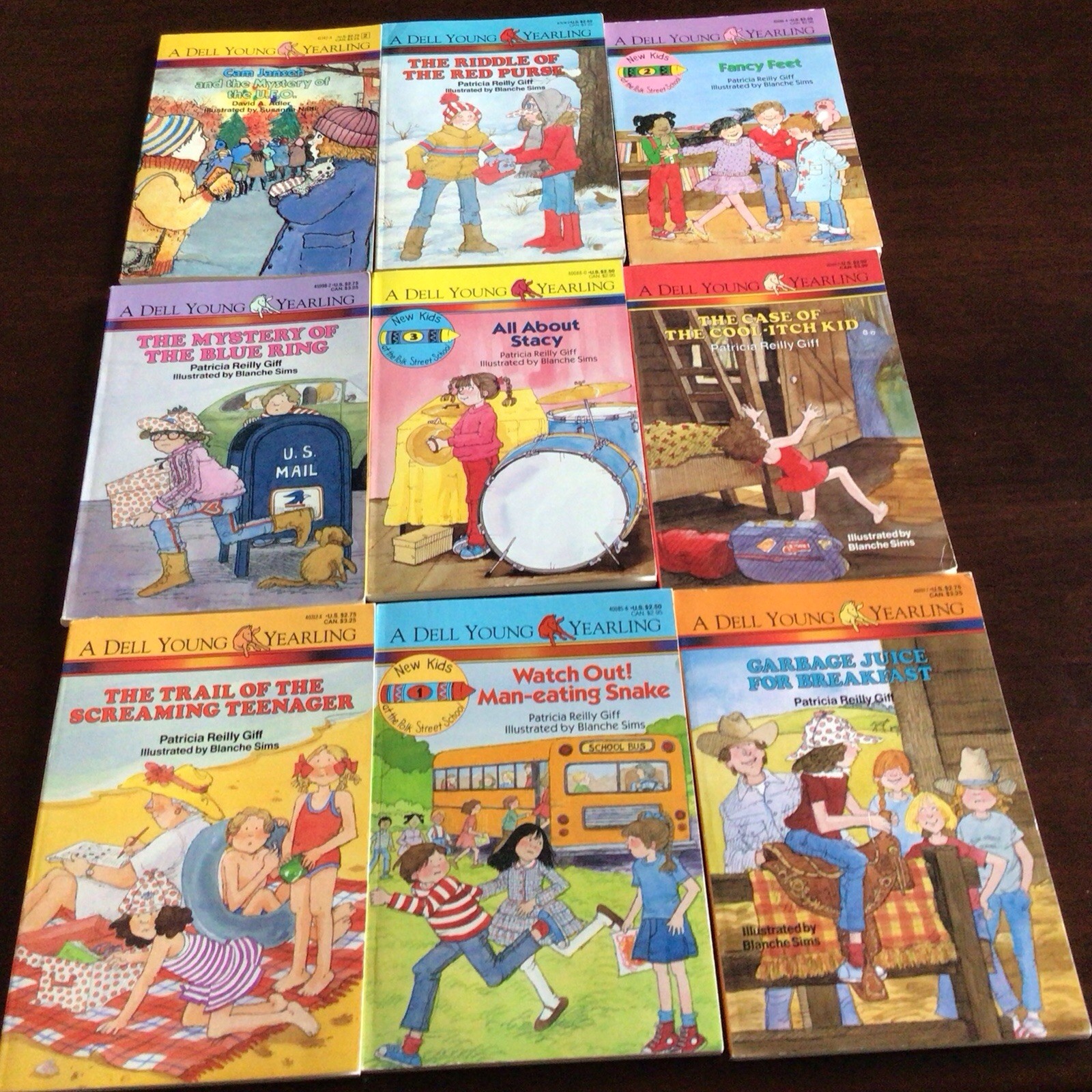 Lot Dell Yearling Vintage Chapter Books Patricia Reilly Giff