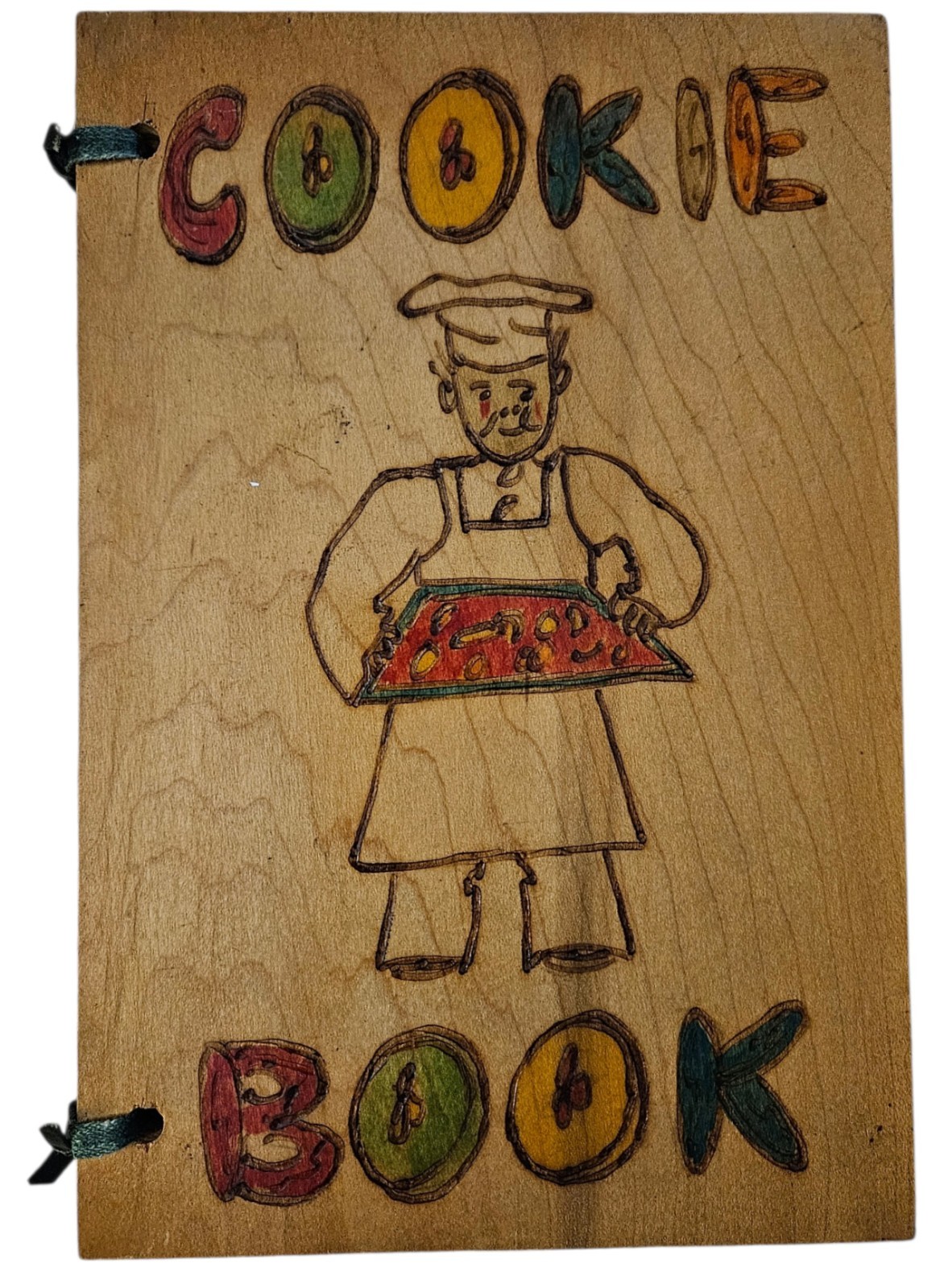 Vintage The Cookie Book 1939 Recipes Culinary Arts Institute N. Watts Wood Cover