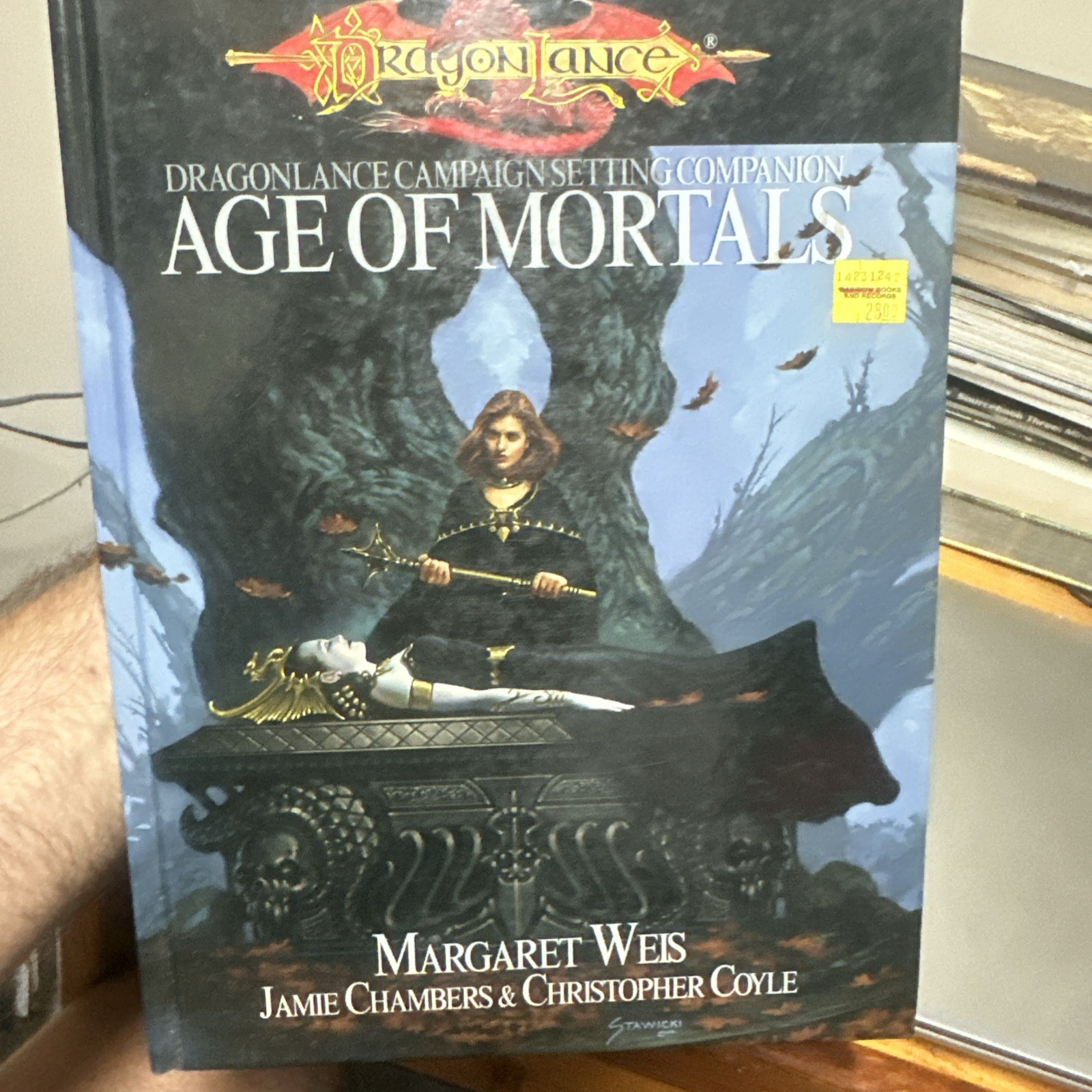 DRAGONLANCE AGE OF MORTALS Dungeons and Dragons D20 HC SVP-4001. D&D 3.5 2003