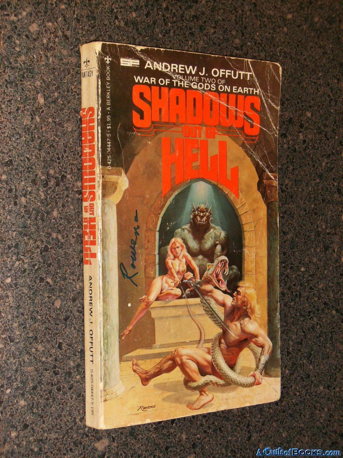*Signed* Shadows Out Of Hell (Signed by artist Rowena Morrill) Offutt, Andrew