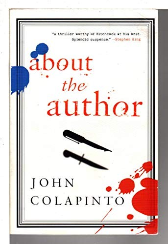 About the Author: A Novel – VERY GOOD