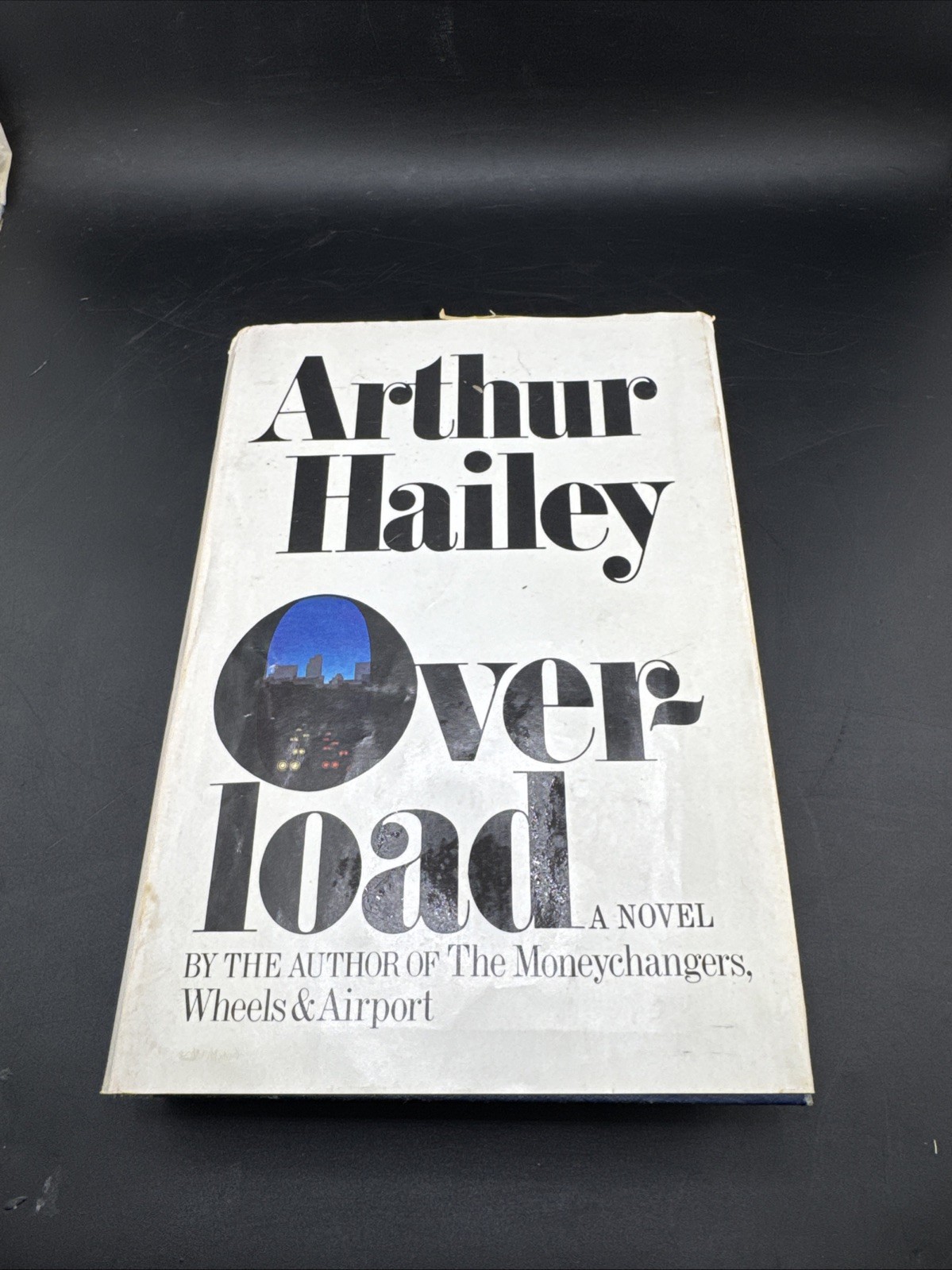 Arthur Hailey Overload HC VTG Book 1979 Doubleday