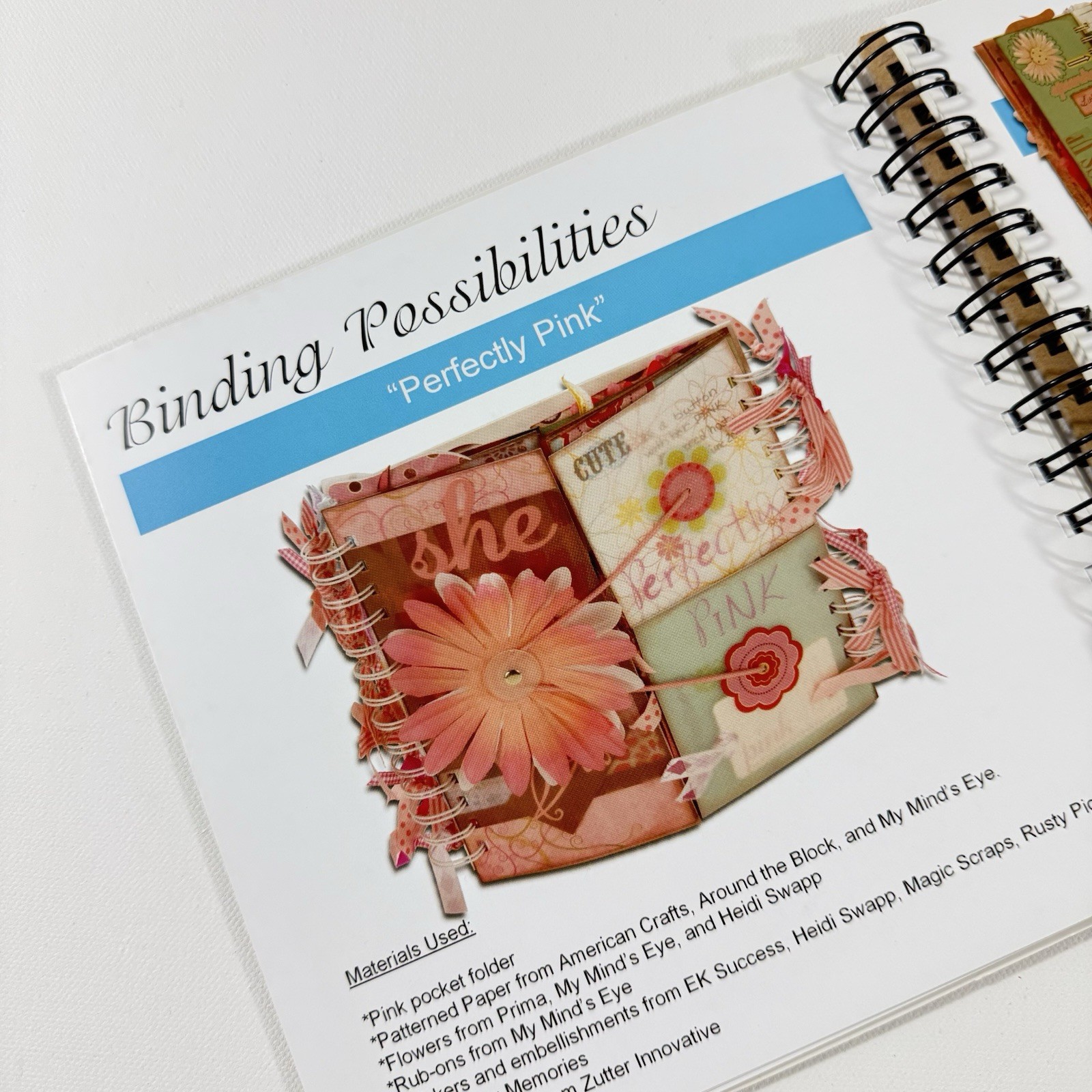 Zutter BOUND 2 BIND Bind-it-All IDEA BOOK – 59 pages