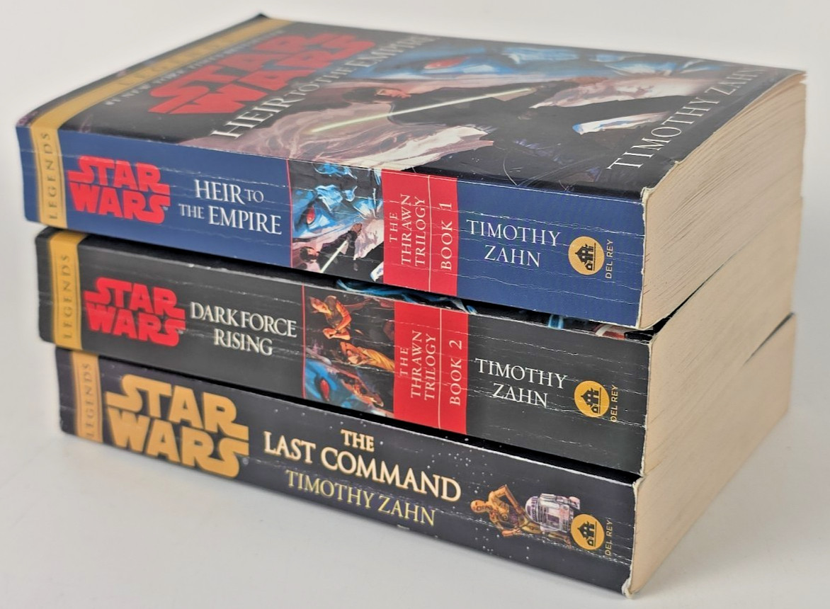 9 Star Wars Legends Paperbacks ~ Thrawn & Bounty Hunter Trilogy ~ More