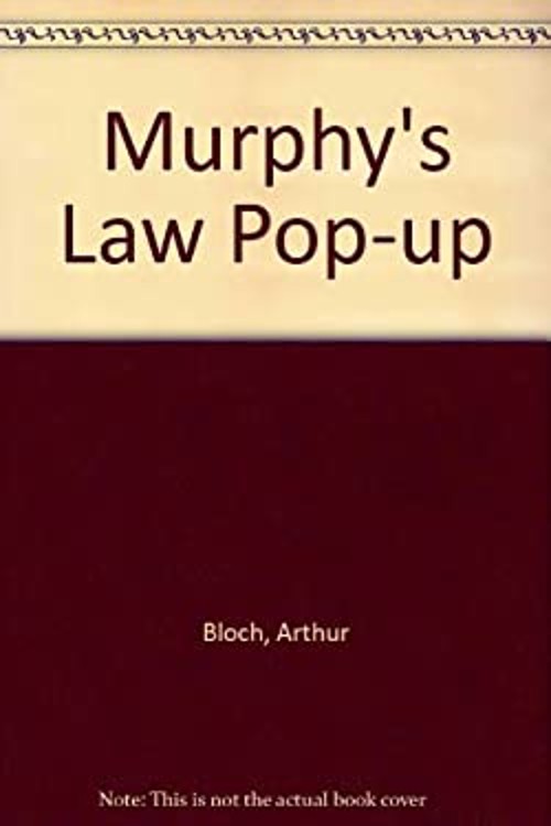 Murphy’s Law Pop-Up Paperback Arthur Bloch