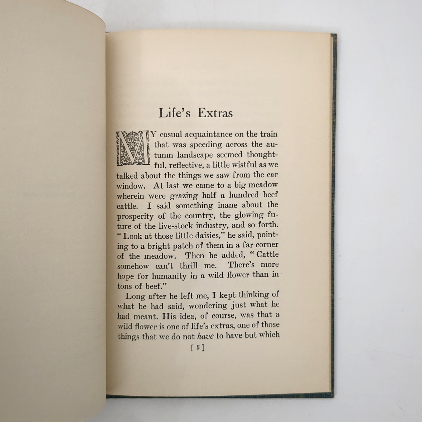 Life’s Extras Inspirational Reflections Hardcover Book Archibald Rutledge 1938