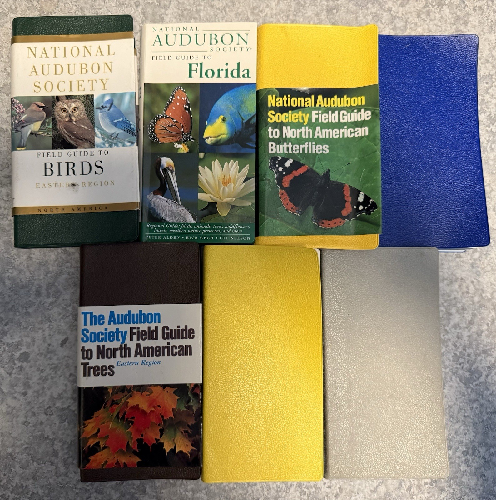 Lot Of 7 National Audubon Society Field Guides Paperback Books