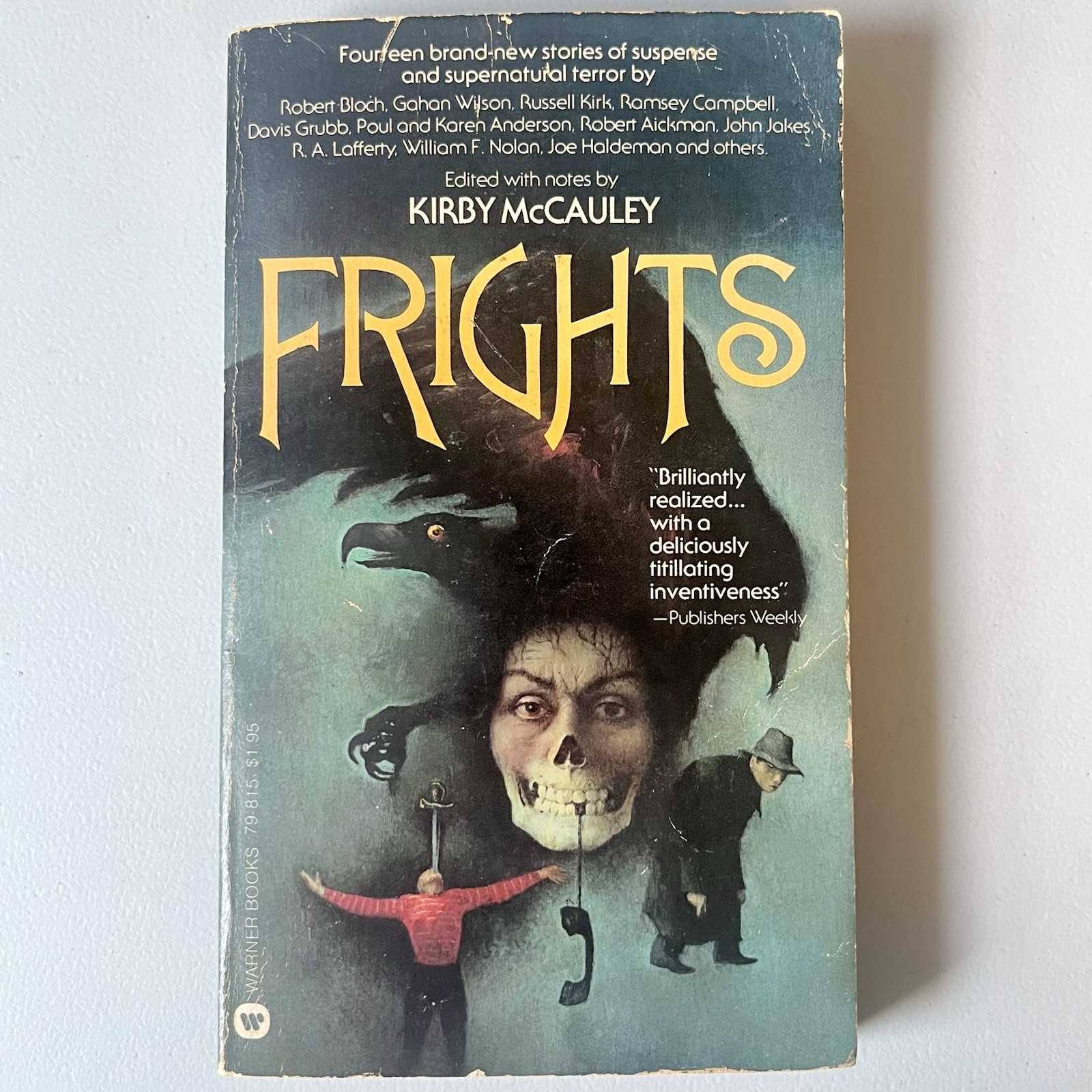 Frights Kirby McCauley Horror Anthology 1977 First Printing Short Stories