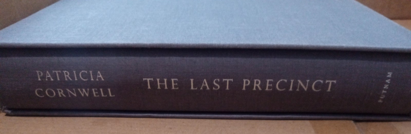 SIGNED –THE LAST PRECINCT by Patricia Cornwell –Limited Edition HC & Slipcase