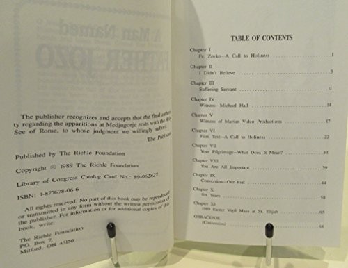 A Man Named Fr. Jozo, Riehle Foundation