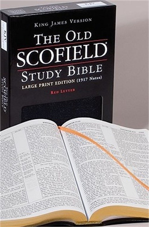 Old Scofield Study Bible-KJV-Large Print (Leather / Fine Binding)