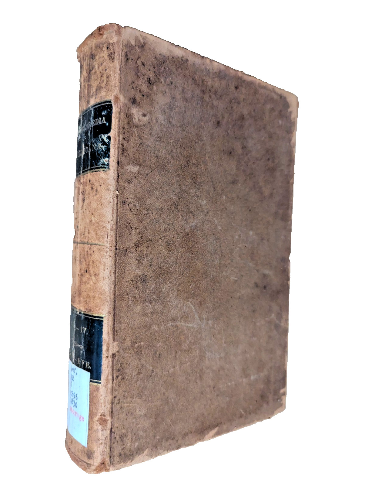 1830 Encyclopedia Americana Volume 4 Francis Lieber Antique Dictionary Leather