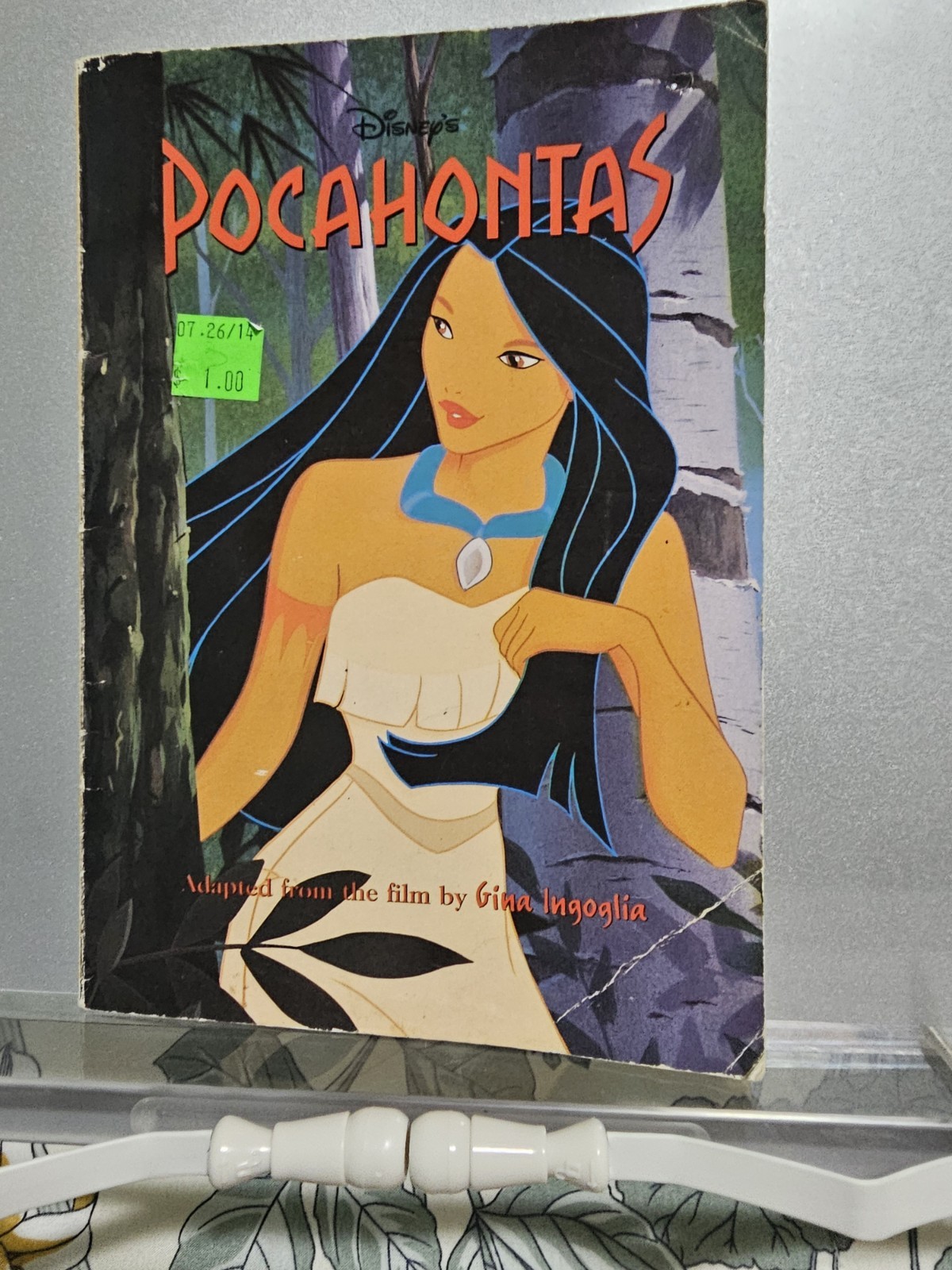 Pocahontas Junior Novelization by Gina Ingoglia (1995, Trade Paperback)