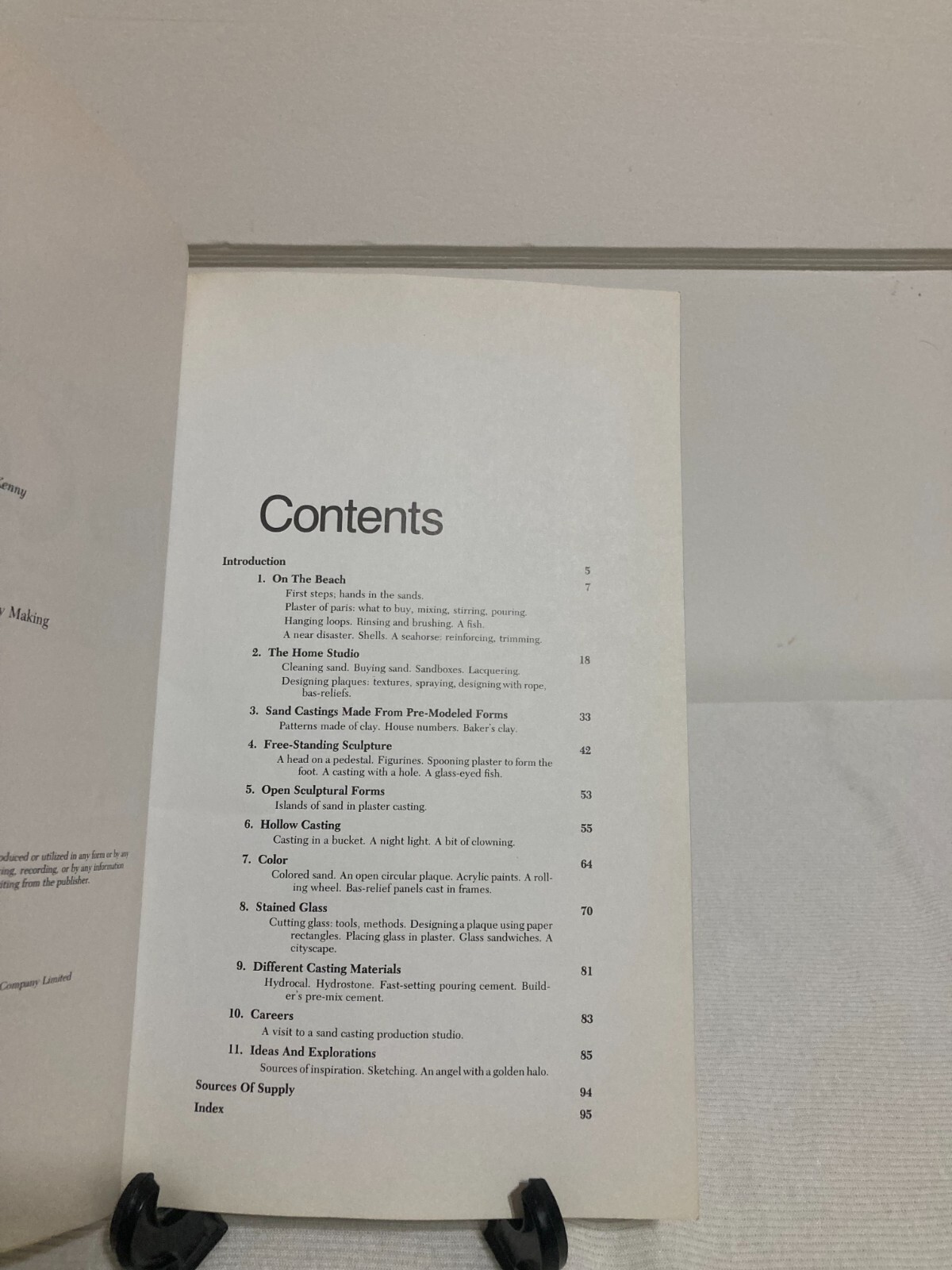 Creative Design in Sand Casting by John and Carla Kenney (1978, paperback, VG)