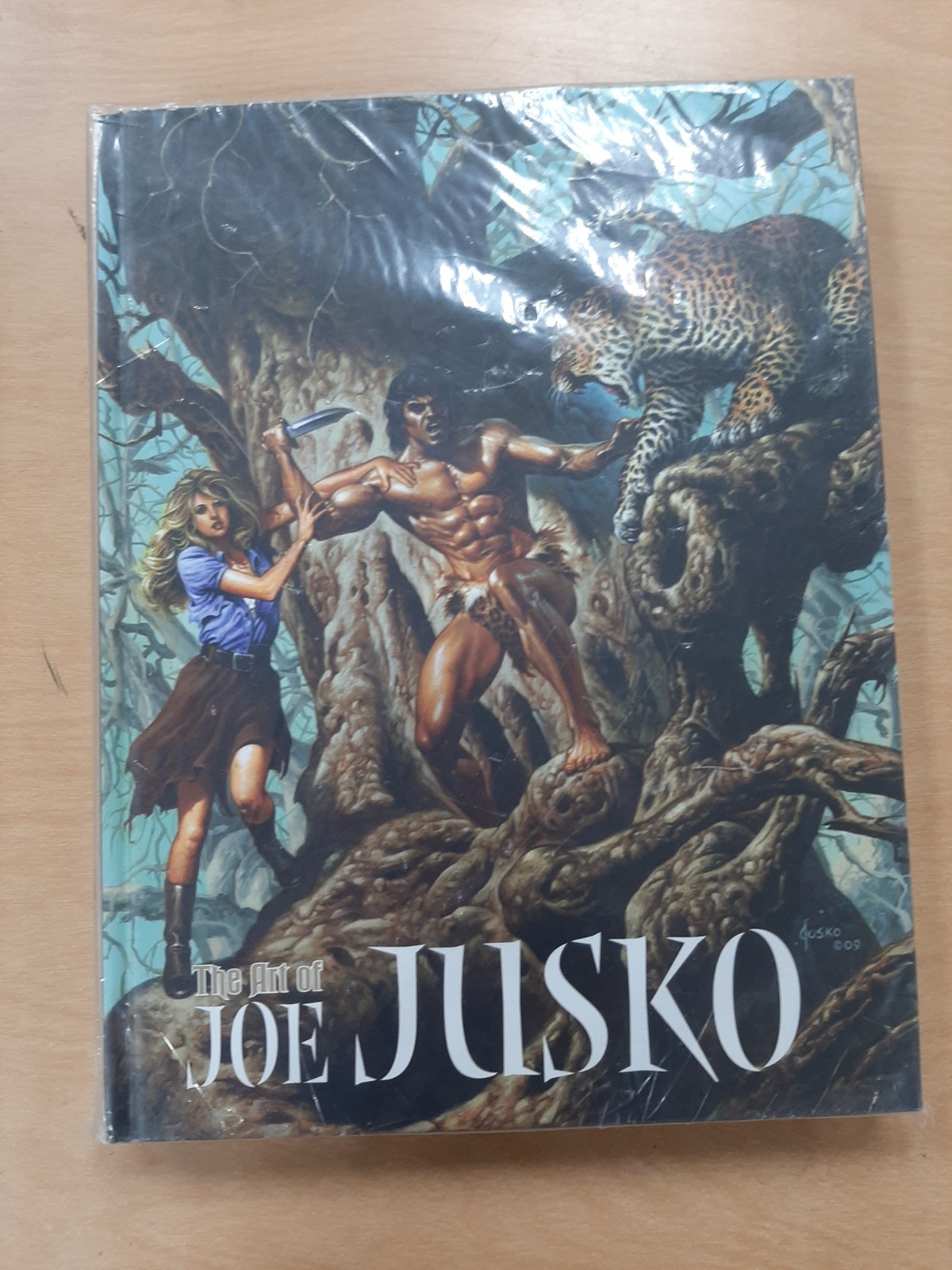 Art of Joe Jusko HC Book • IDW OOP • Marvel DC WWF Conan Hardcover