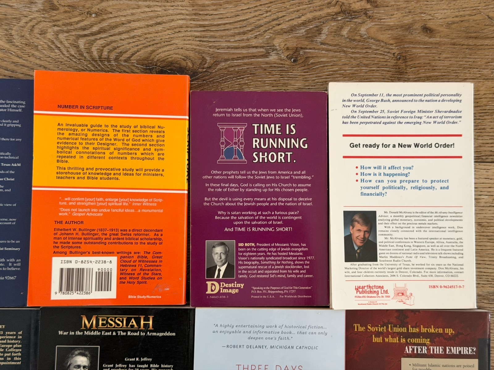 Christian Bible Prophecy End Times Book Lot of 10 Hal Lindsey Grant Jeffrey