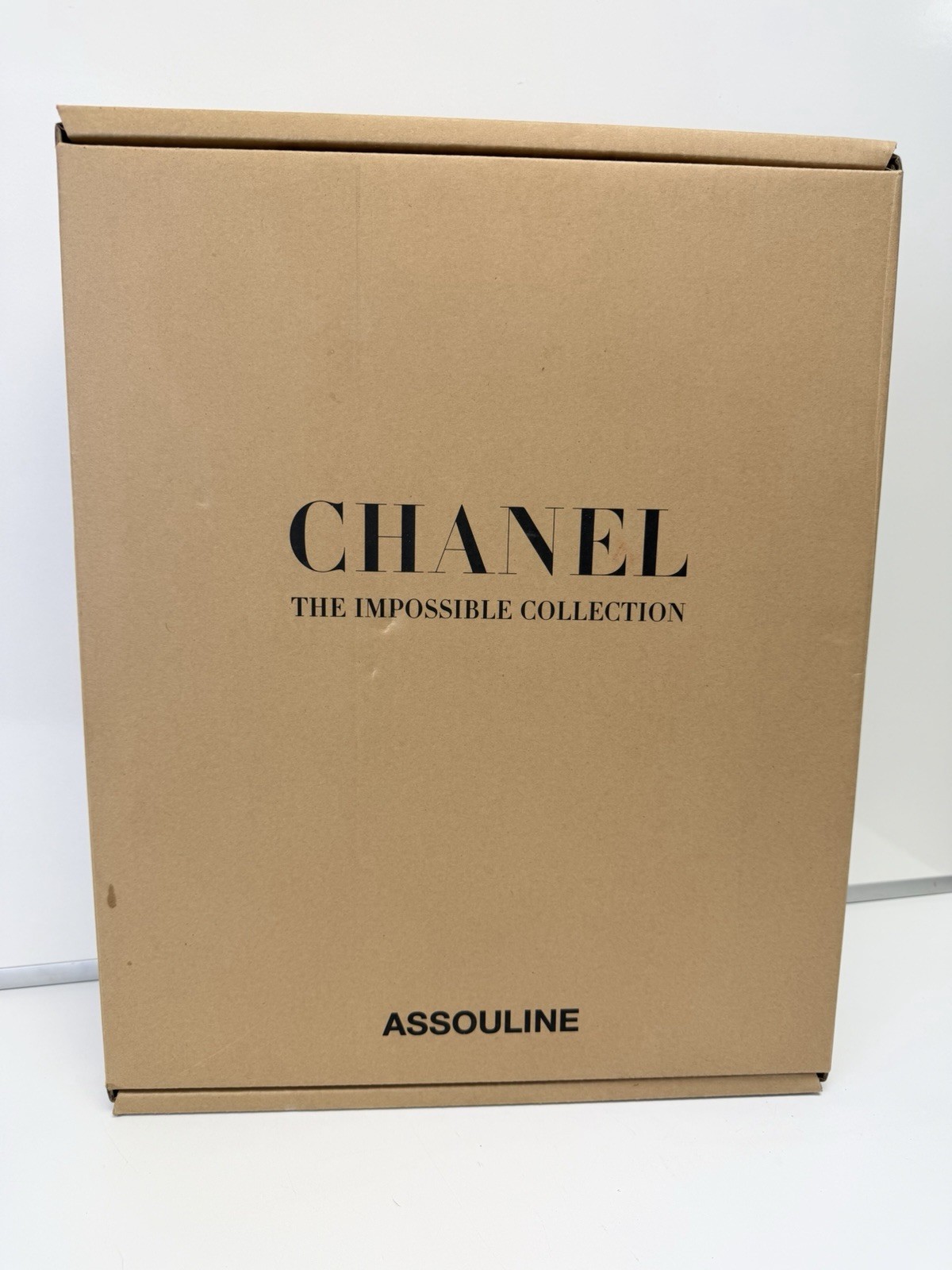 Chanel Assouline The Impossible Collection HUGE Classic Model Picture Book W/Box