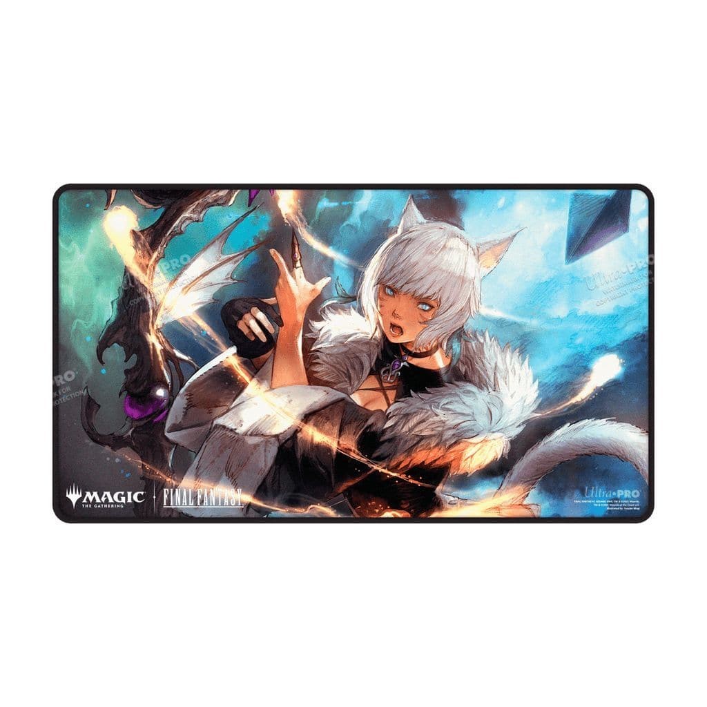 Ultra Pro MTG Universes Beyond Final Fantasy Black Stitched Play Mat 61×34.3cm