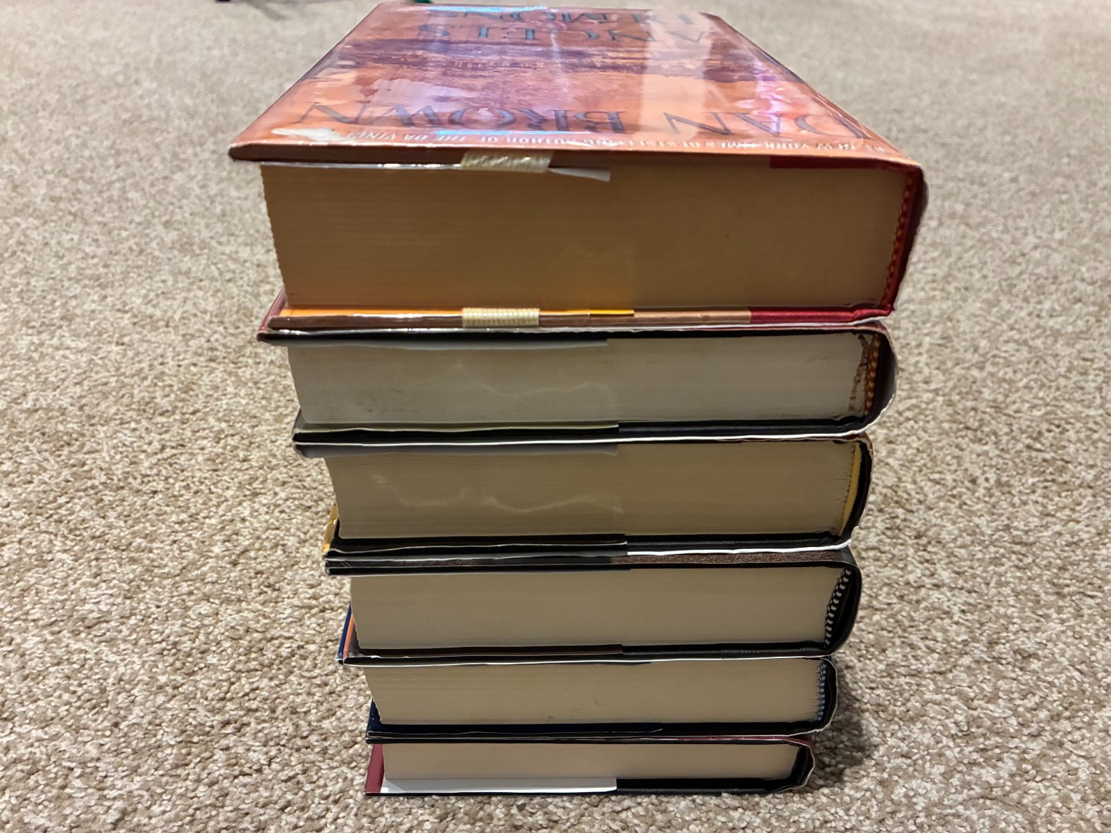 Robert Langdon – Complete 6-Book Hardcover Series Set – Dan Brown – RARE!