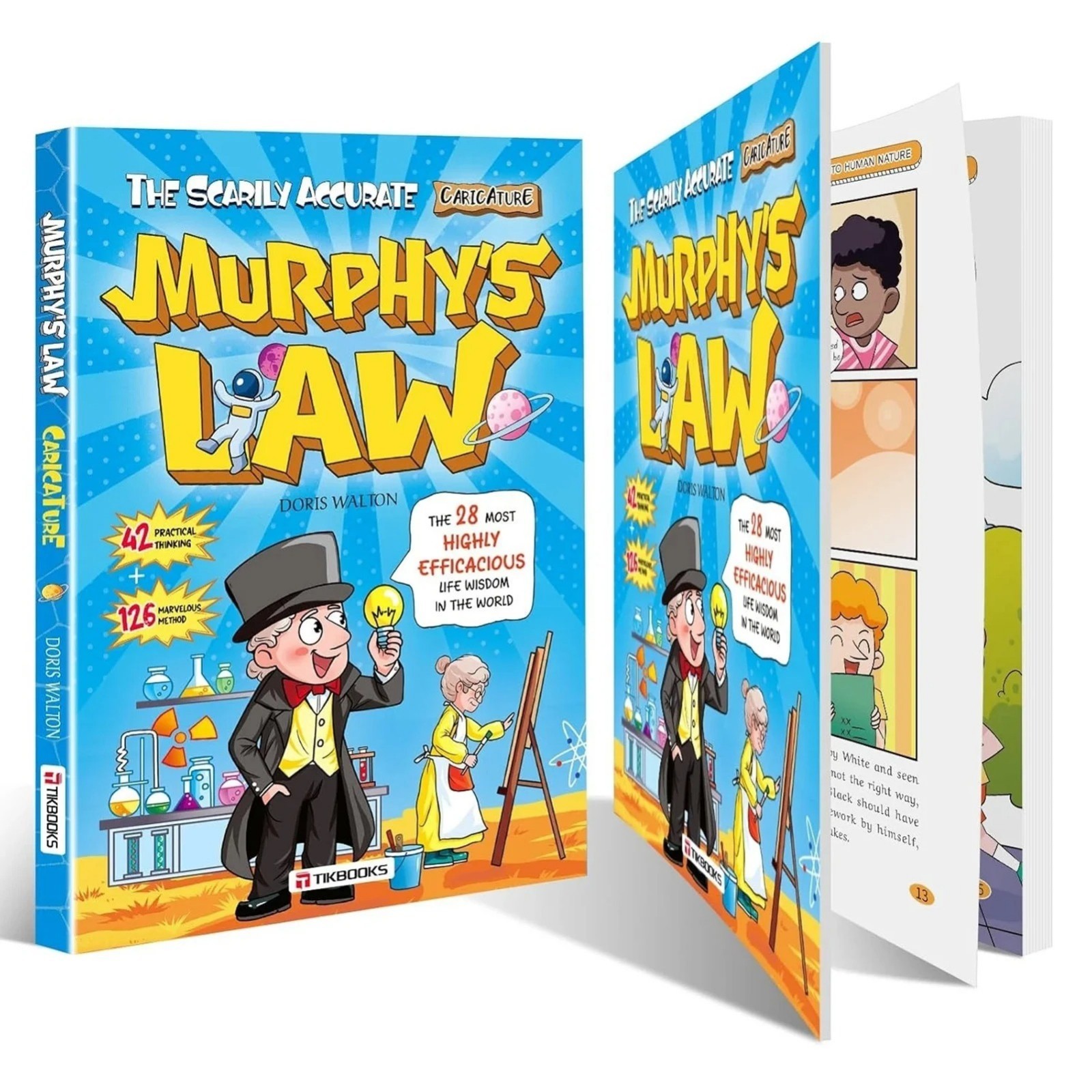 Murphy’s Law Learning Book for Kids 8-12 Paperback Illustrated 128 Pages
