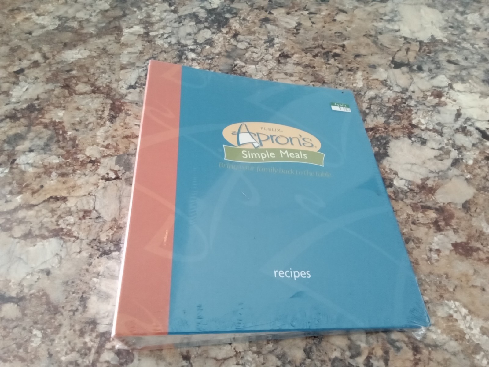 Publix Aprons Simple Meals Recipe 3 Ring Binder with Index Cards New NO RECIPES