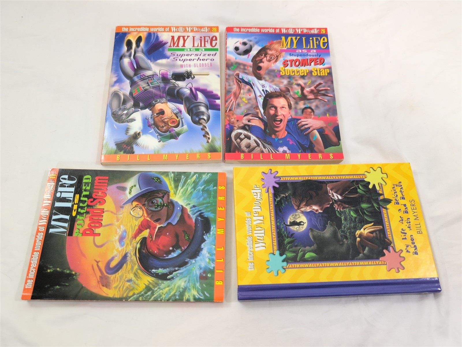 bill Myers books lot my life belching Baboon Polluted Soccer star Slobber