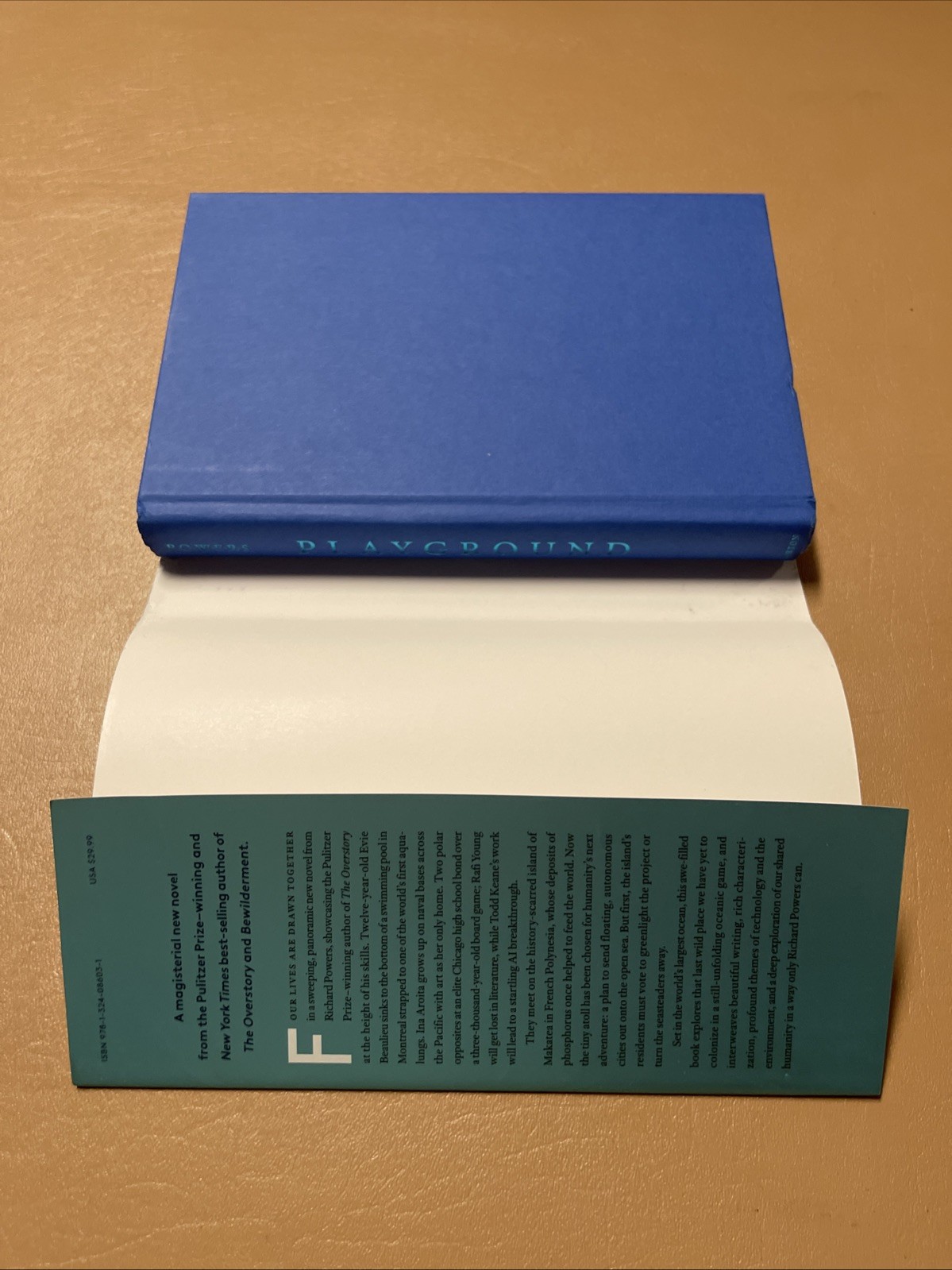 Playground Hardcover Richard Powers