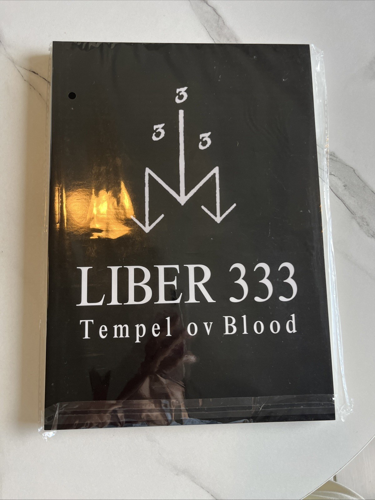 Liber 333 – Tempel ov Blood, Facsimile Large print,8.5*11.5”, Brand New