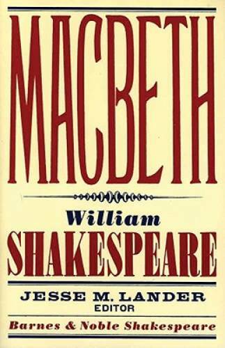 Macbeth (Barnes & Noble Shakespeare) – Paperback By Shakespeare, William – GOOD