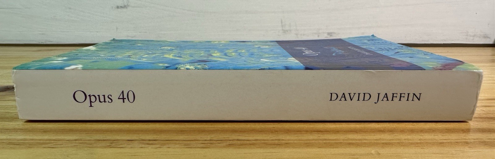 Untouched Silences, Jaffin, David, *New Sealed Book* + *Opus 40 Poems VG-Book*