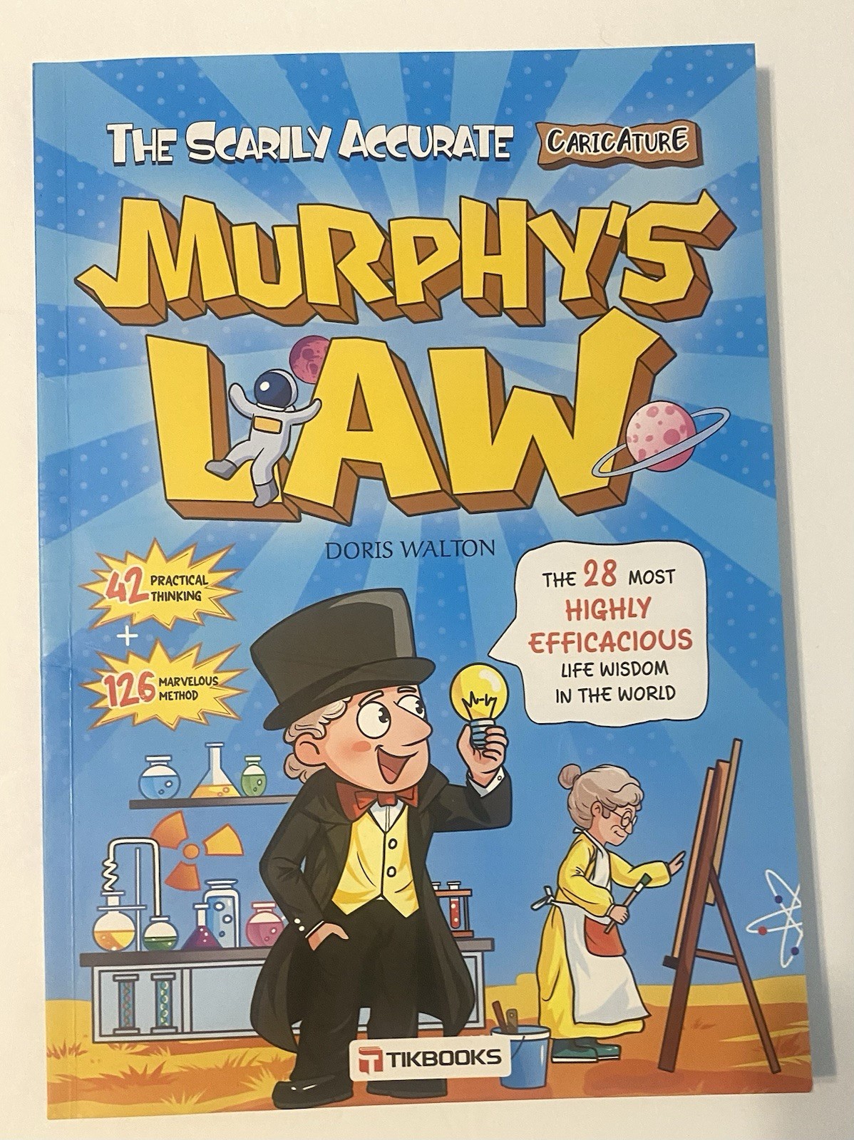 TikBooks Scarily Accurate Murphy’s Law Doris Walton Caricature PB 2025 Illus