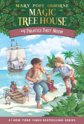 Pirates Past Noon (Magic Tree House, No. 4) – Paperback – VERY GOOD