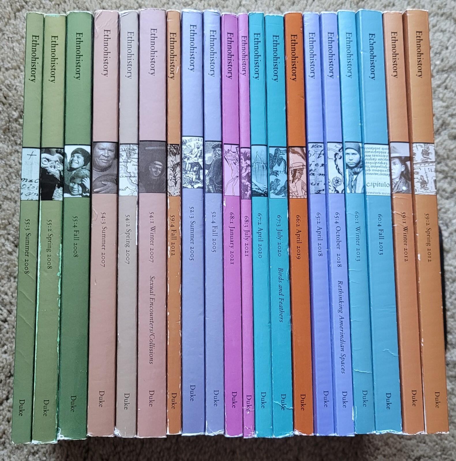 Ethnohistory (20 Volumes), Duke University Press (2005-2021) #1