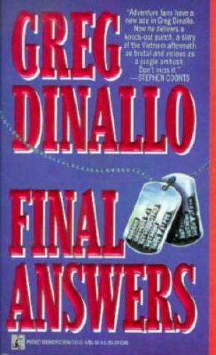 Final Answers by Greg Dinallo (1993, Mass Market)