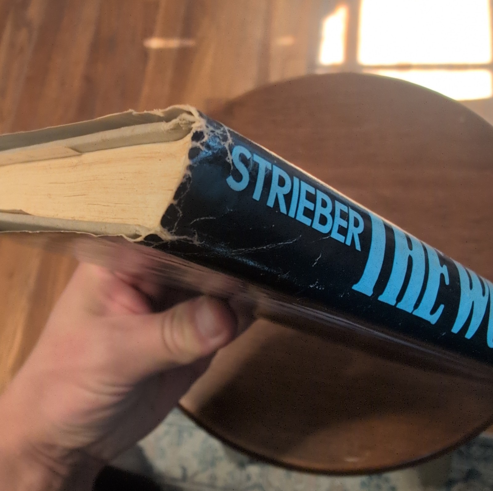 The Wolfen, Whitley Strieber 1978 Morrow HC DJ Book Club BCE Horror, Werewolves