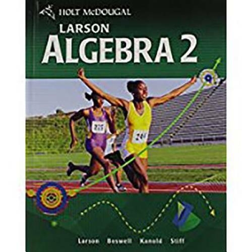 Algebra 2, Grades 9-12 – Hardcover By HOLT MCDOUGAL – GOOD