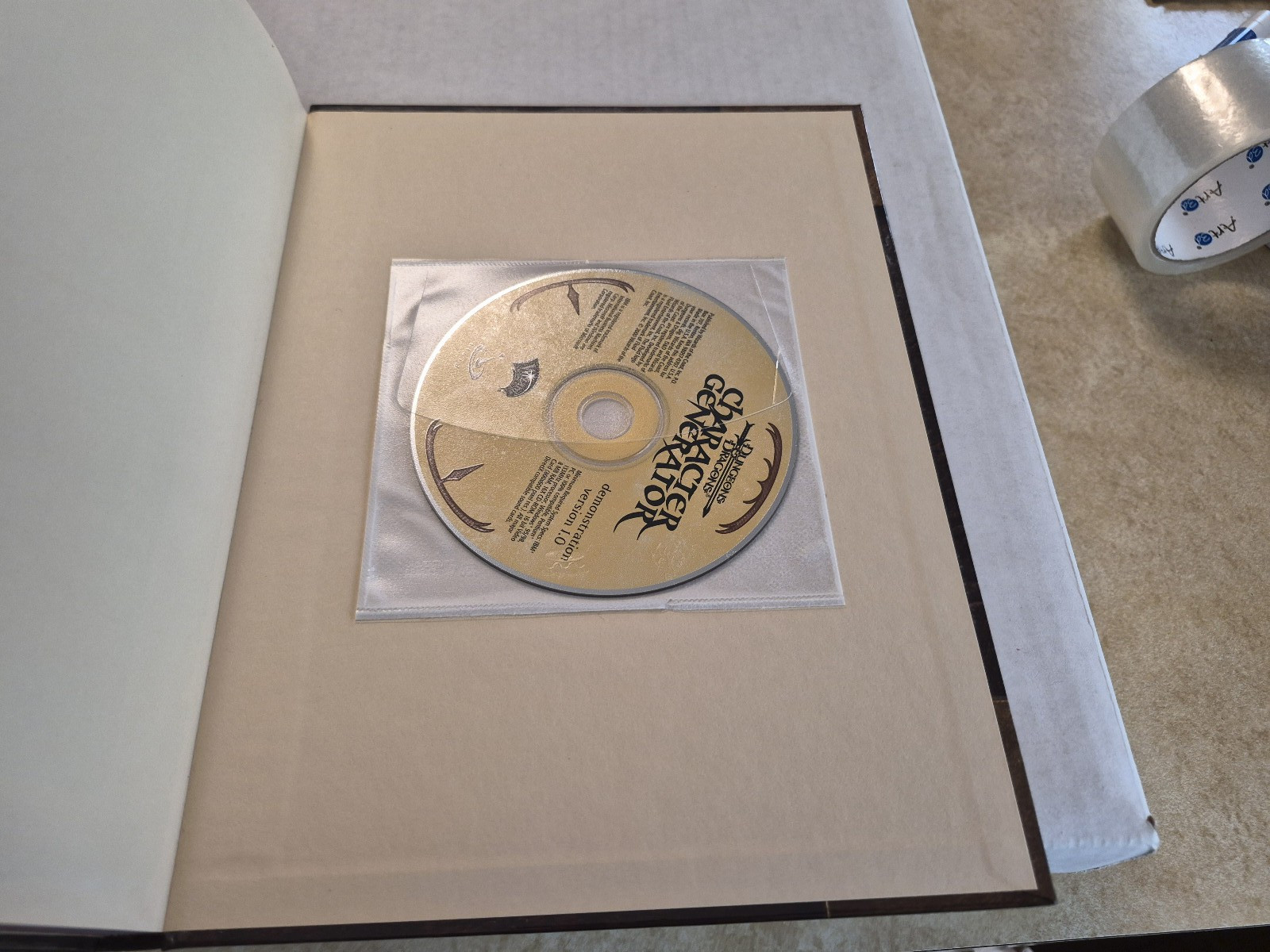 Dungeons & Dragons PLAYER’S HANDBOOK CORE RULEBOOK I w/ Character Generator CD