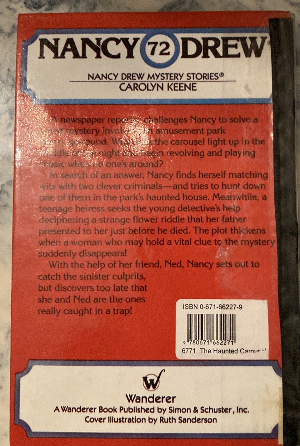 The Haunted Carousel (Nancy Drew No. 72) by Carolyn Keene Paperback