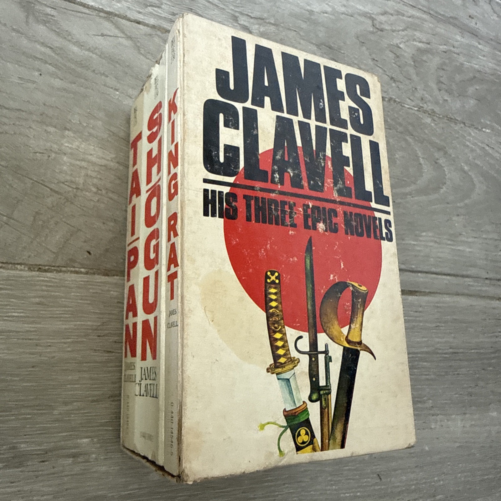 James Clavell His Three Epic Novels Box Set Shogun Tai-Pan King Rat 3 Paperback