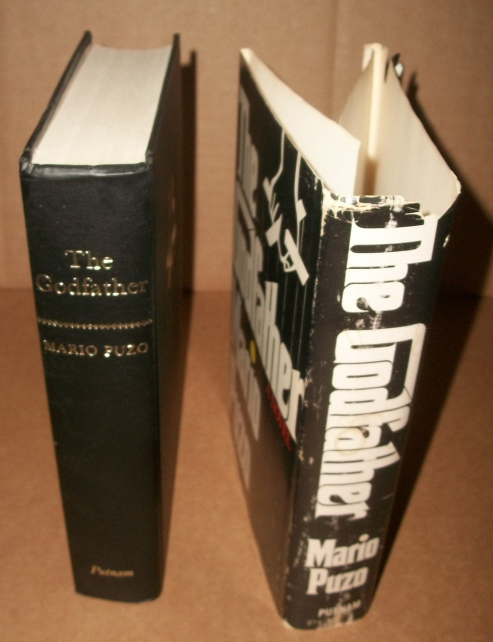 The Godfather Mario Puzo BCE hardcover Putnam 1st 1969 HB VG dustjacket GD nice