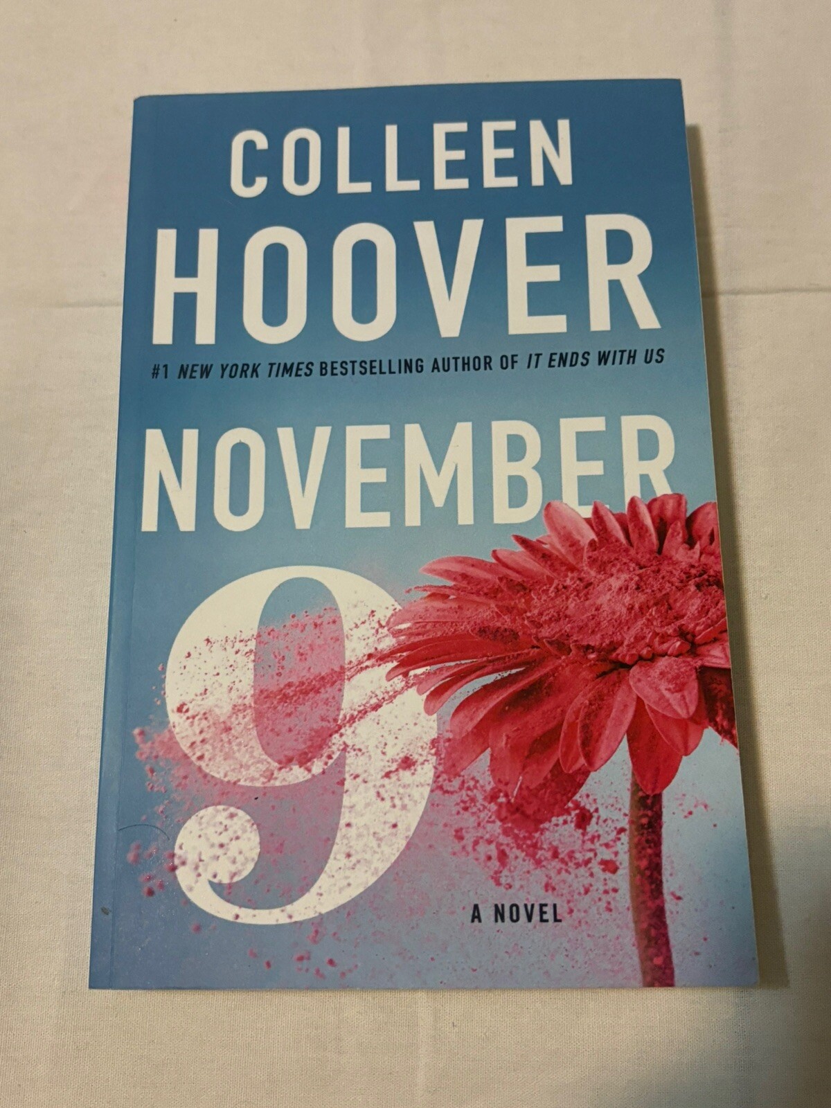November 9: A Novel by Hoover, Colleen Paperback Like New