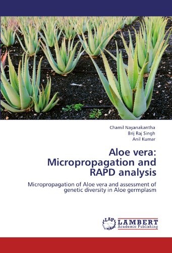 ALOE VERA: MICROPROPAGATION AND RAPD ANALYSIS: By Chamil Nayanakantha & Brij Raj