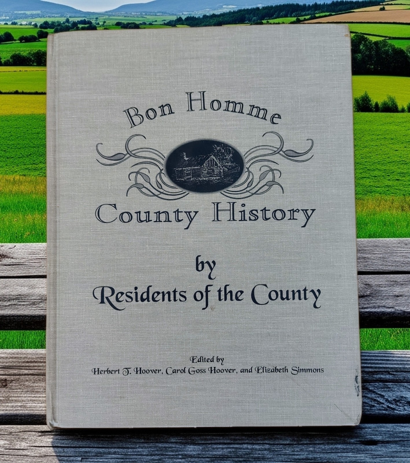 Hoover BON HOMME COUNTY HISTORY SD Hardcover 392-pgs 1994 Ancestry Genealogy 1st