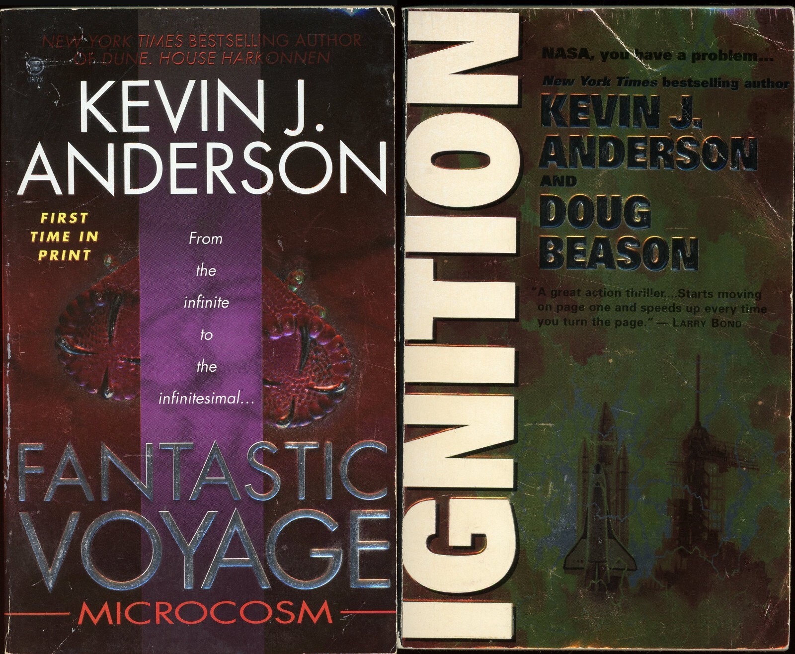 Mystery Detective Thriller Lot of 2 Paperback by Kevin Anderson
