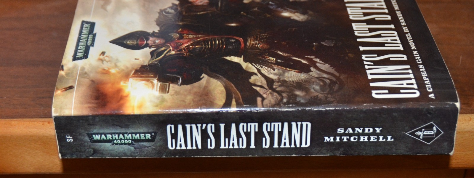 Cain’s Last Stand Sandy Mitchell Warhammer 40K paperback book Ciaphas Cain 2008