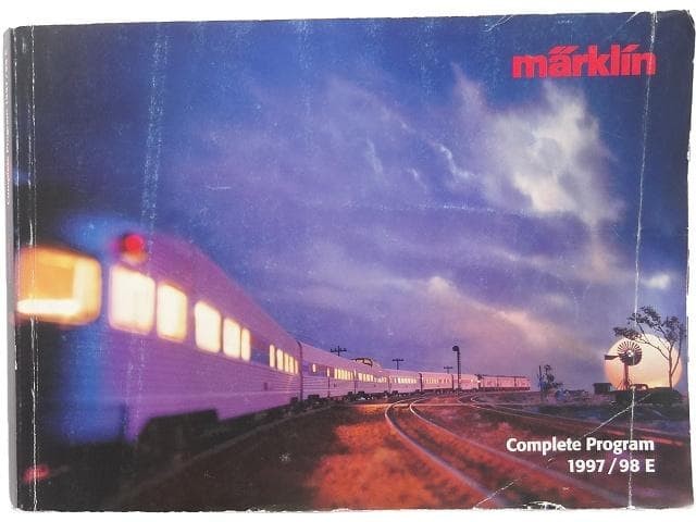 Märklin Model Railway Catalog 1997/98 Books, 496 pages,